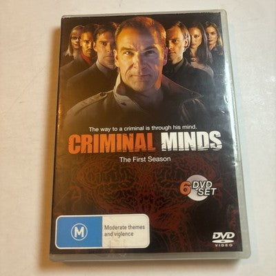 Criminal Minds : Season 1 (DVD, 2005) Region 4