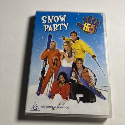 Hi-5 Snow Party (DVD, 2005) Region 4