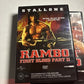 The Rambo Trilogy (DVD, 1988, 3-Disc) Sylvester Stallone Region 4