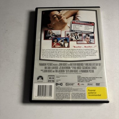 Ferris Bueller's Day Off (Special Edition, DVD, 1986) Region 4