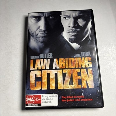 Law Abiding Citizen (DVD, 2009) Gerald Butler, Jamie Foxx Region 4 NEW