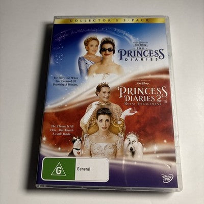The Princess Diaries  / The Princess Diaries 2 (DVD, 2006) Region 4