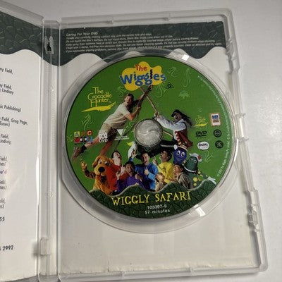The Wiggles - Wiggly Safari (DVD, 2002) Steve Irwin Region 4