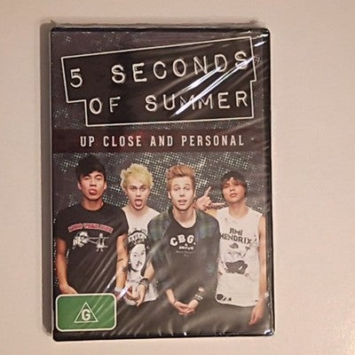 5 Seconds of Summer: Up Close and Personal (DVD, 2014) Region 4 NEW