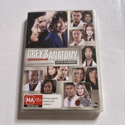 Grey's Anatomy : Season 10 (DVD, 2013) Region 4