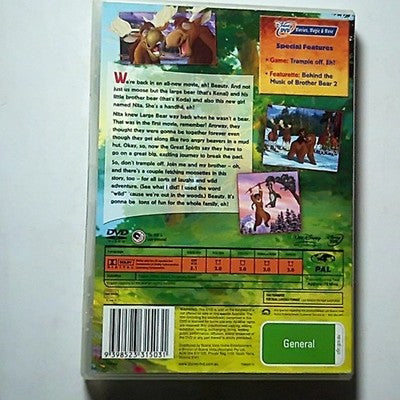 Brother Bear 2 (DVD, 2006) Region 4