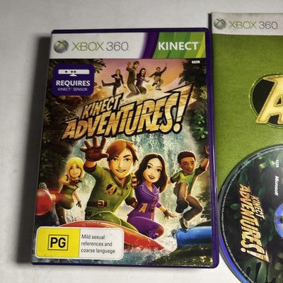 Kinect Adventures Xbox 360 Manual PAL
