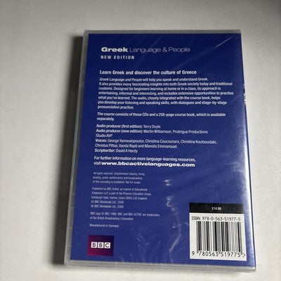 BBC Greek Language & People - Learn Greek & Culture (CD, 2006, 2-Disc)