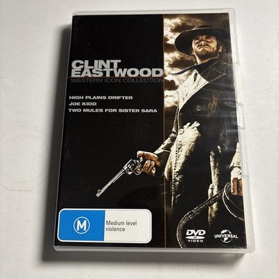 Clint Eastwood: Joe Kidd / Two Mules For Sister Sara / High Plains Drifter DVD