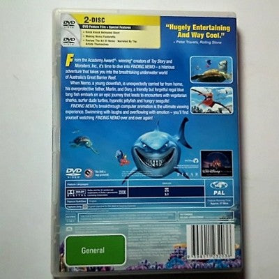 Finding Nemo (DVD, 2003, 2-Disc) Region 4