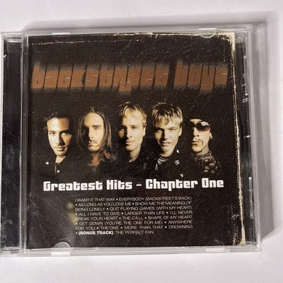 Backstreet Boys – Greatest Hits - Chapter One (CD, 2001) Australia 9222582