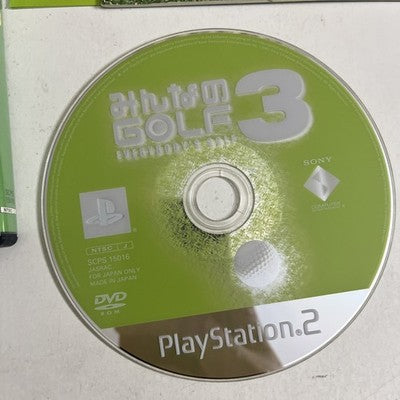 Minna no Golf Everybody's Golf 3 PS2 Sony PlayStation NTSC-J Japanese Complete