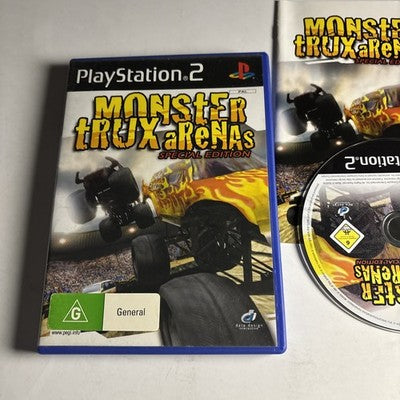 Monster Trux Arenas Special Edition Sony Playstation 2 PS2 PAL Manual