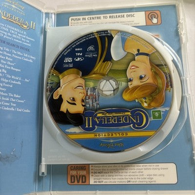 Cinderella / Cinderella 2 Dreams Come True (DVD, 1950) Region 4
