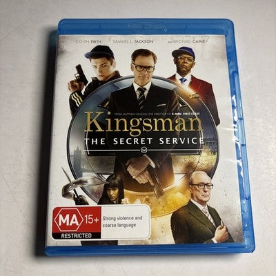Kingsman - The Secret Service (Blu-ray, 2014) Collin Firth, Region B