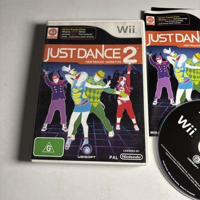 Just Dance 2 - Nintendo Wii Complete With Manual PAL