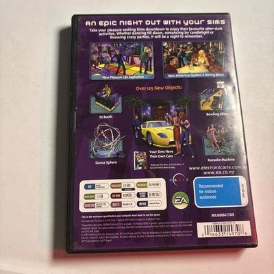 The Sims 2: Nightlife ~ Expansion Pack (PC CDROM Game  2005)