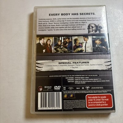 Bones : Season 4 (DVD, 2008) Brendan Fehr, Ryan O'neal, Gina Torres Region 4