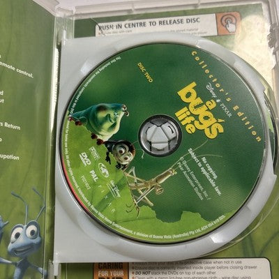 A Bug's Life (DVD, 1998) Kevin Spacey, Region 4