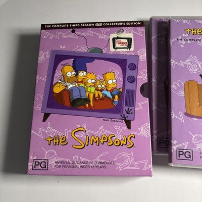 The Simpsons : Season 3 (DVD, 1991) Region 4
