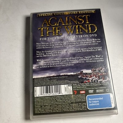 Against the Wind (DVD 1978) Mary Larkin, Gerard Kennedy, Bryan Brown All Regions