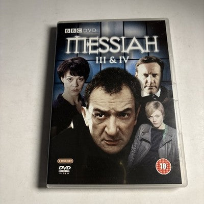 Messiah 3 & 4 (DVD, 2005) BBC Region 4,2