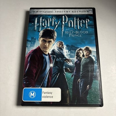 Harry Potter and the Half-Blood Prince (DVD, 2009) Special Edition Region 4