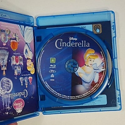 Cinderella (Blu-ray + DVD, 1950, 2-Disc) Disney Animation Region B