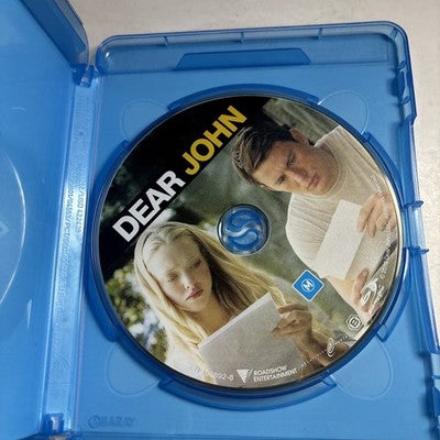 Dear John (Blu-ray, 2010) Channing Tatum, Amanda Seyfried Region B