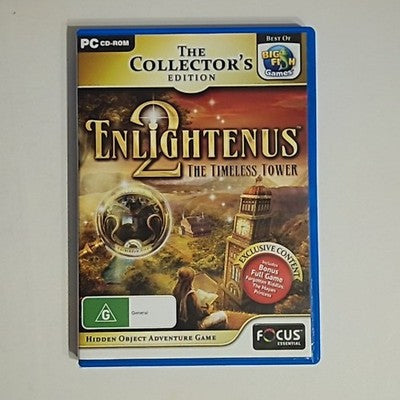 Enlightenus 2: The Timeless Tower (PC, 2010) Hidden Object Game All Regions