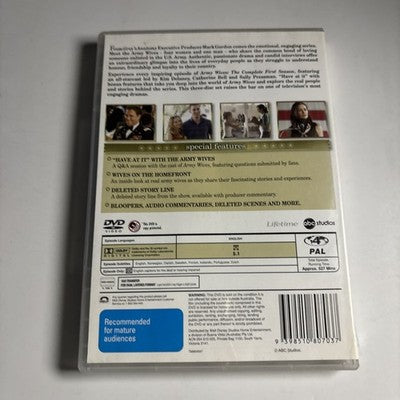 Army Wives : Season 1 (DVD, 2007) Region 4