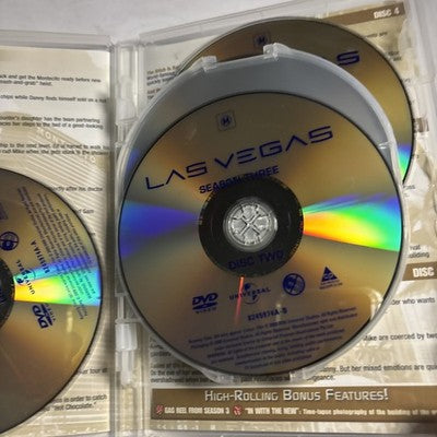 Las Vegas : Season 3 (DVD, 2004) Region 4,2