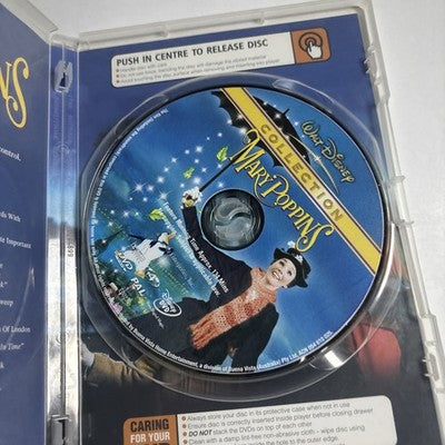 Mary Poppins (DVD, 1964) Dick Van Dyke, Julie Andrews Disney Region 4