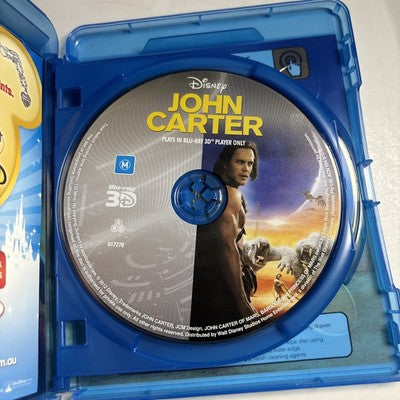 John Carter 3D (Bluray 3D, 2012) Taylor Kitsch All Regions