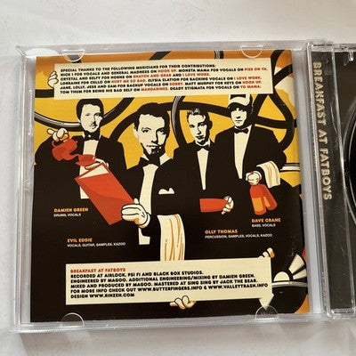 Butterfingers – Breakfast At Fatboys (CD, 2004) Australia VT-CD004