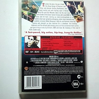 Cradle 2 the Grave (DVD, 2002) Jet Li, Dmx Region 4