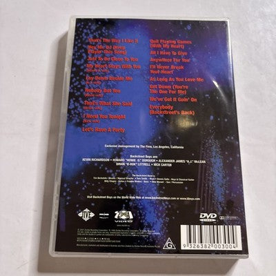 Backstreet Boys - Homecoming: Live in Orlando (DVD, 2001) All Regions