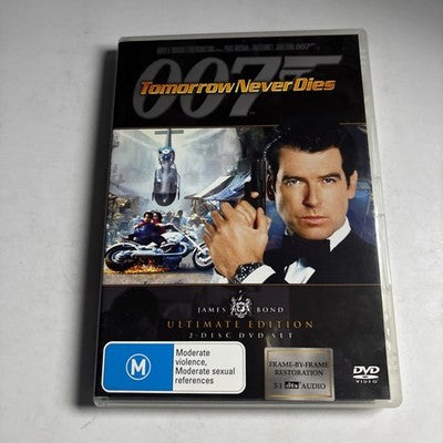 Tomorrow Never Dies (Ultimate Edition, DVD, 1997) Pierce Brosnan Region 4 NEW