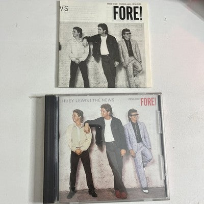 Huey Lewis & The News – Fore! (CD, 1986) Japan Bonus Track CP32-5160