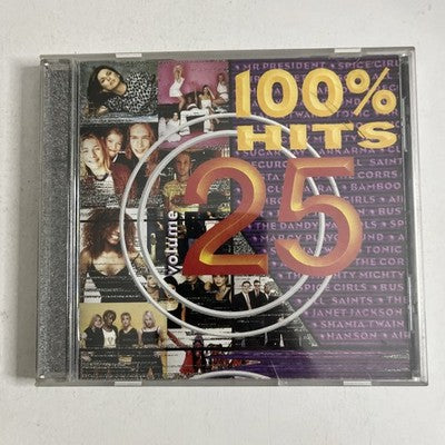 Various – 100% Hits Volume 25 (CD, 1998) Australia 5651302