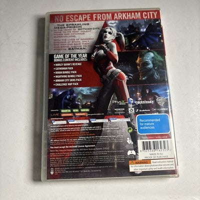 Batman Arkham City - PC DVD-ROM