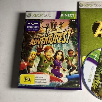 Kinect Adventures Xbox 360 Manual PAL