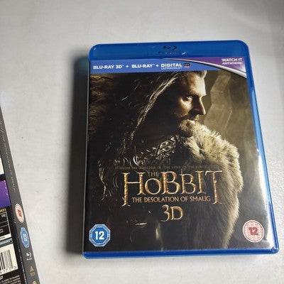 The Hobbit: The Desolation Of Smaug 3D (Blu-ray 3D, 2013) Region B