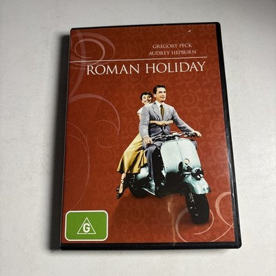 Roman Holiday (DVD, 1953) Audrey Hepburn Region 4