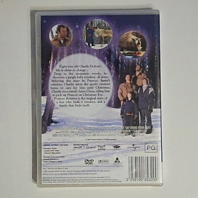 Prancer Returns (DVD, 2001) John Corbett, Jack Palance Region 4 *New Sealed*