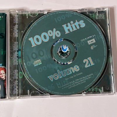 Various – 100% Hits Volume 21 (CD, 1996) Australia 8147912