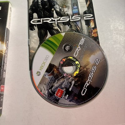 CRYSIS 2 - Xbox 360 Game [PAL, 2011] Complete With Manual