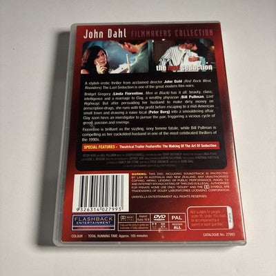 The Last Seduction (DVD 1994) Linda Florentino, Bill Pullman All Regions