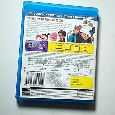 Despicable Me 2 (Blu-ray, 2013) Steve Carell Region B
