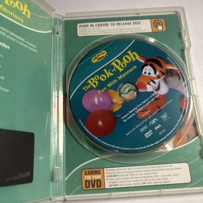 Book of Pooh - Fun with Manners (DVD, 2002) Region 4